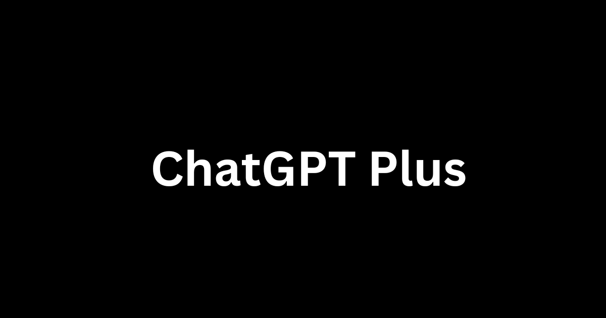 ChatGPT Paid Subscription