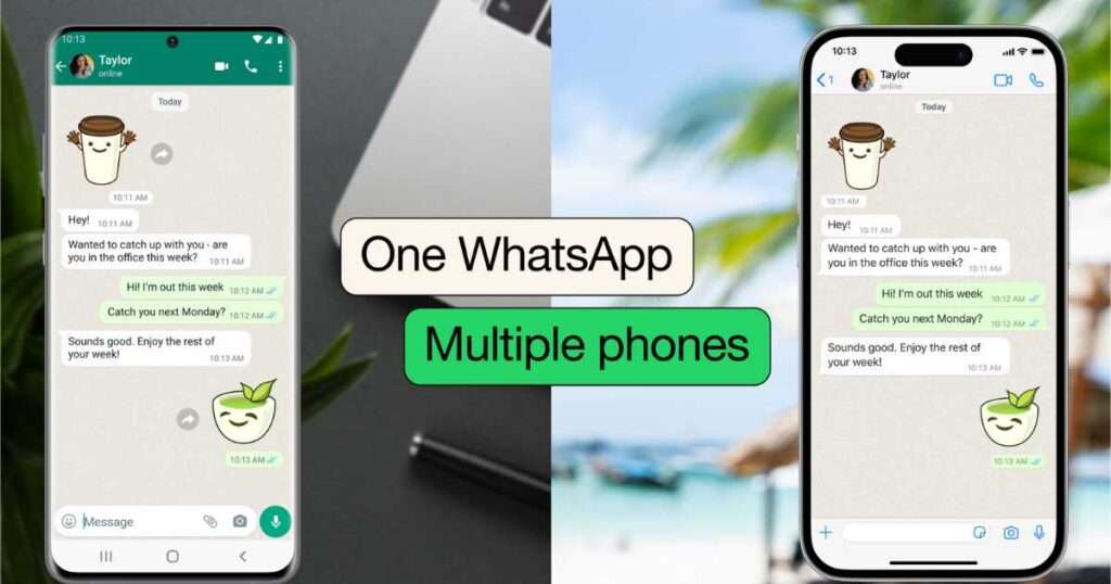 WhatsApp Account in Four Devices 1