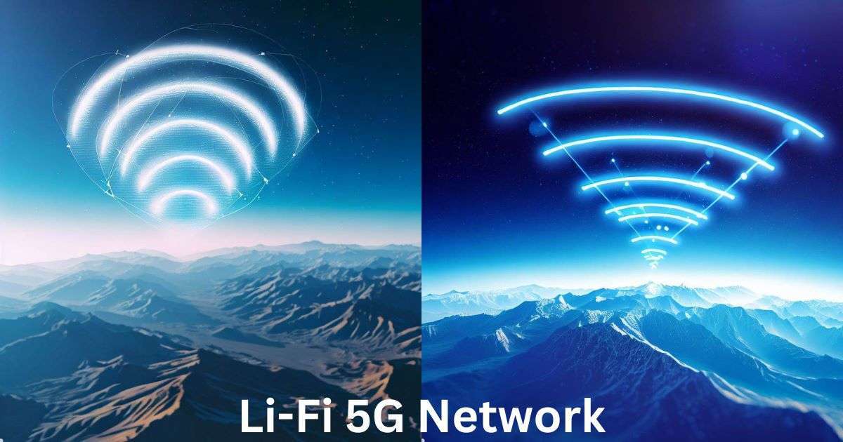 Li-Fi 5G network