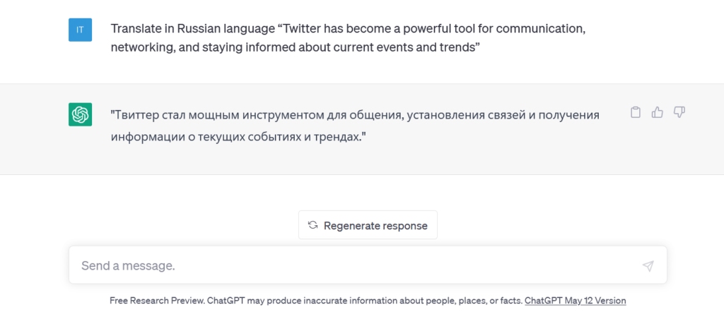 ChatGPT as Language Translation Tool2