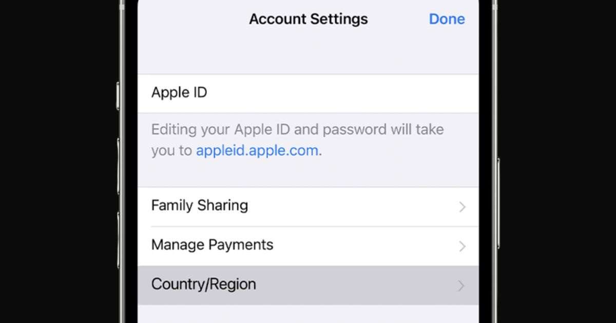 How to Change Country or Region on iPhone