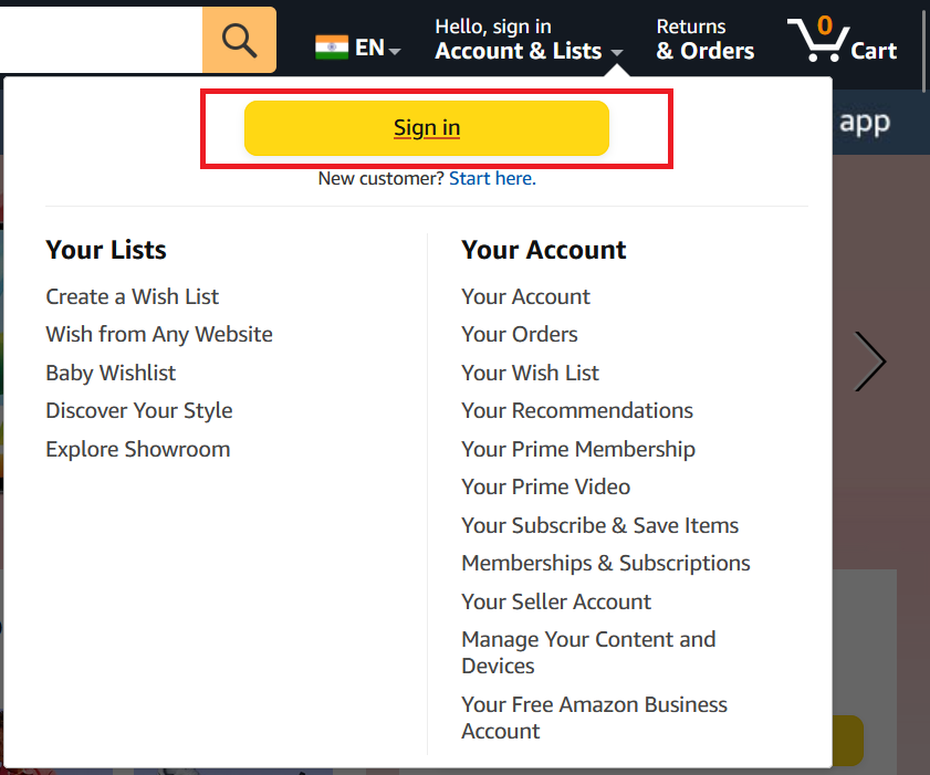 Reset Your Amazon Account Password8