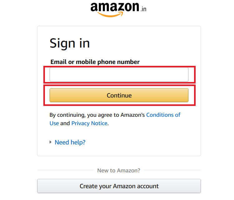 Reset Your Amazon Account Password9