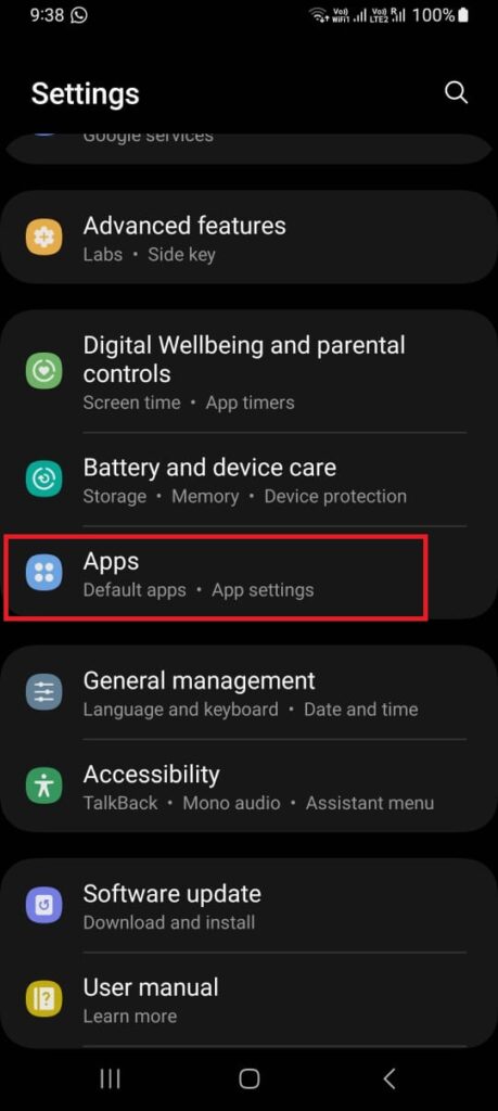 App Settings method to set app time limits2