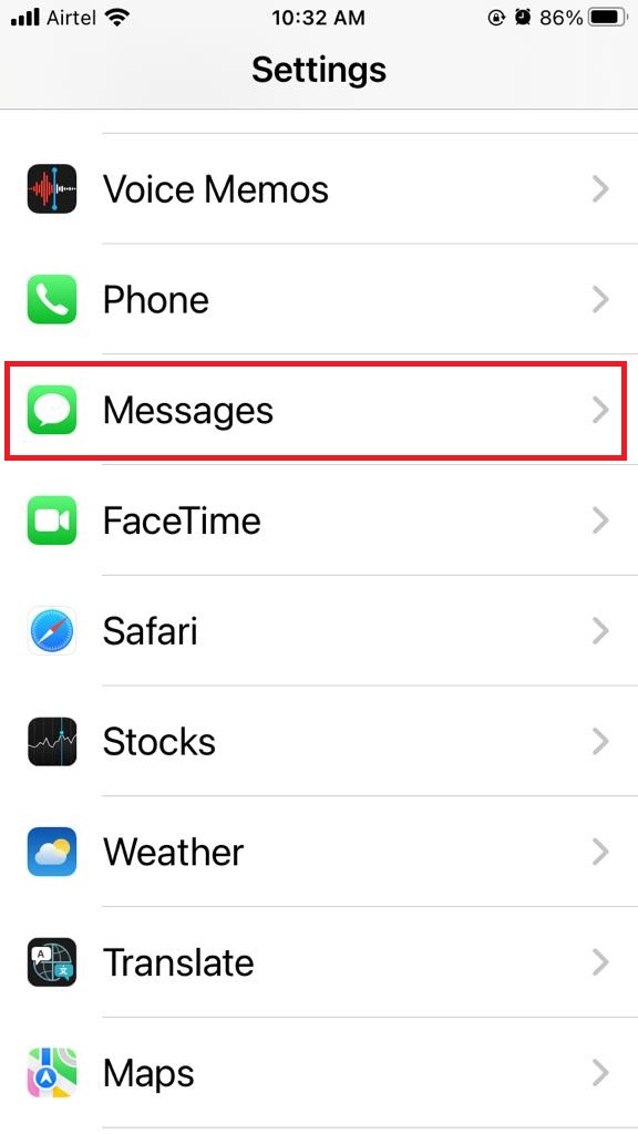 Hide Alerts in the Messages App12