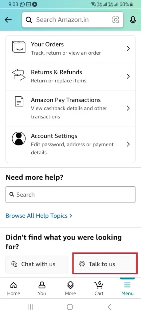 Contact Amazon Customer Care11