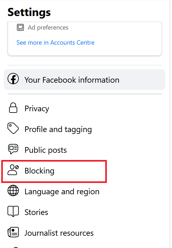 Blocking for creating List1