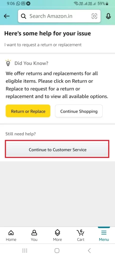 Contact Amazon Customer Care15