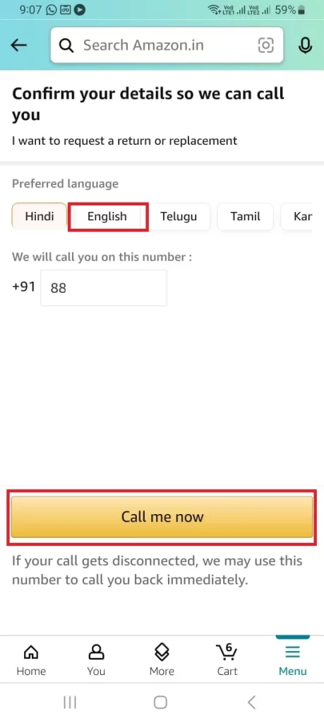 Contact Amazon Customer Care16