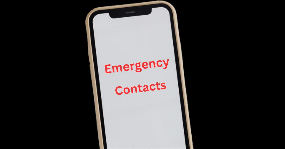 Add an Emergency Contact