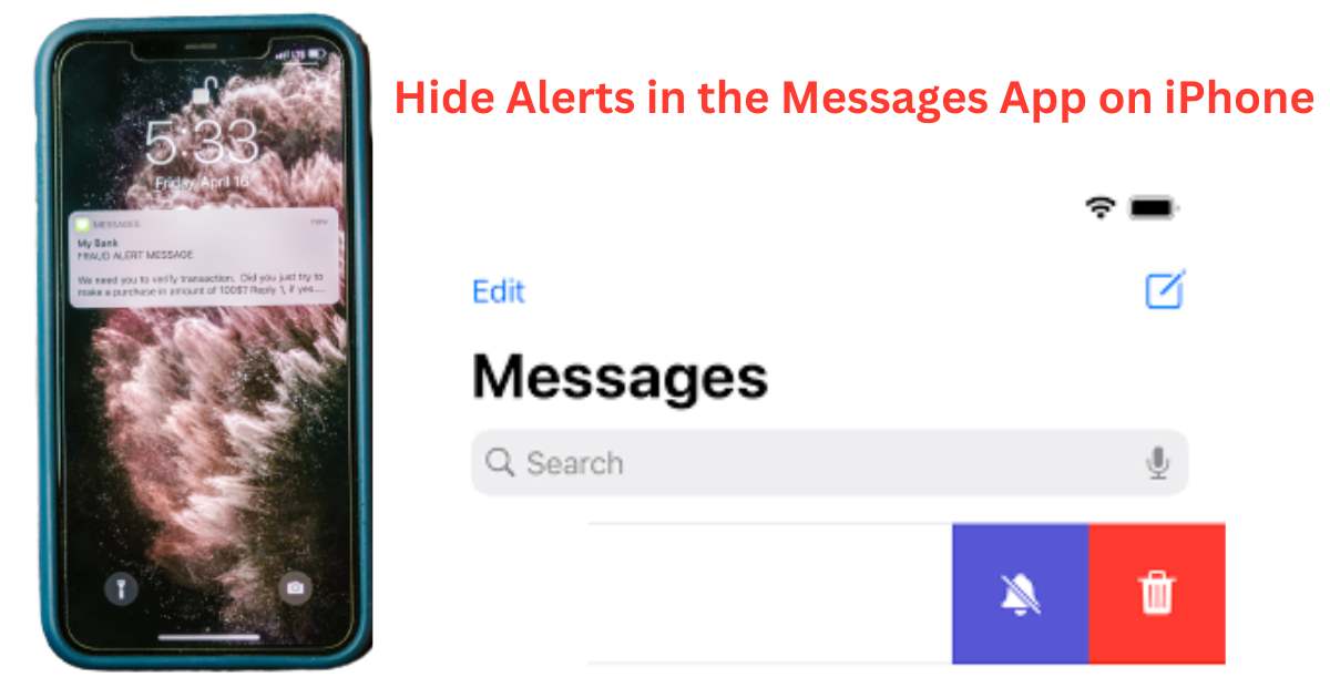 Hide Alerts in the Messages App