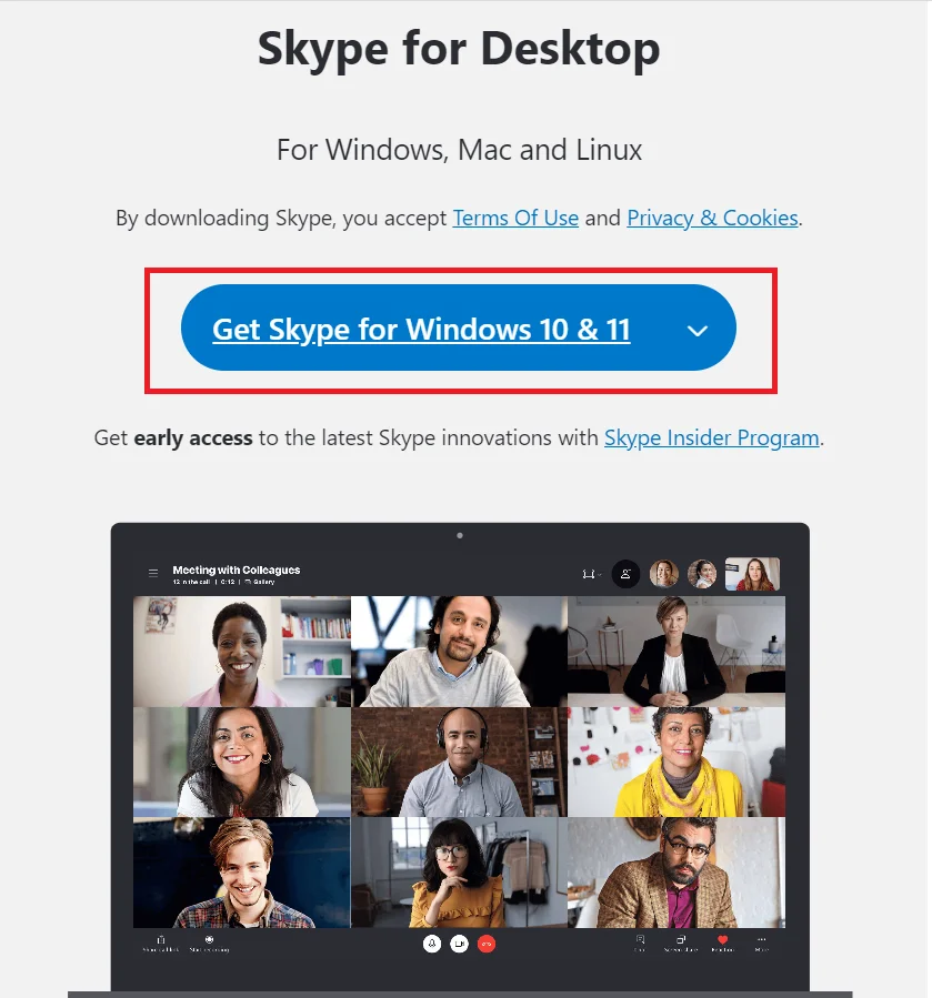 Install and Use Skype on Windows1