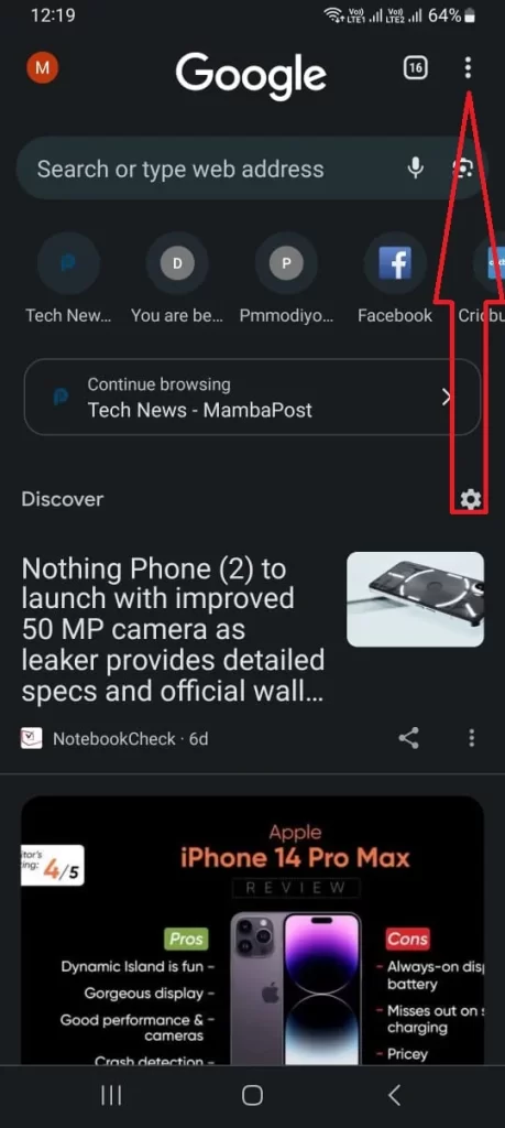 DISABLE CAMERA FOR CHROME BROWSER on Android2