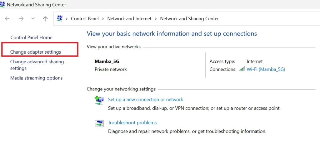 Check Network Adapter Speed5