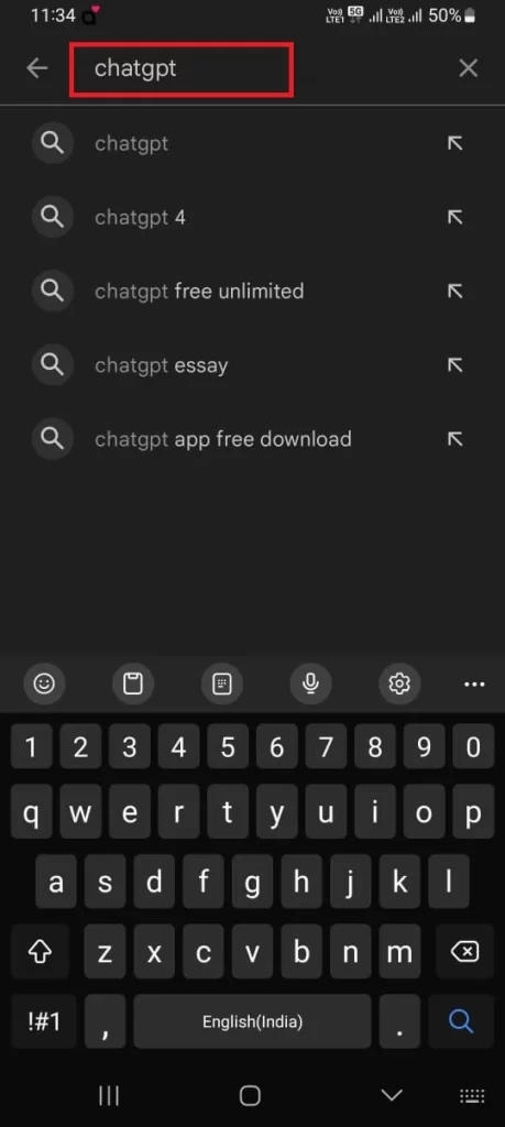 Use ChatGPT App on Android2