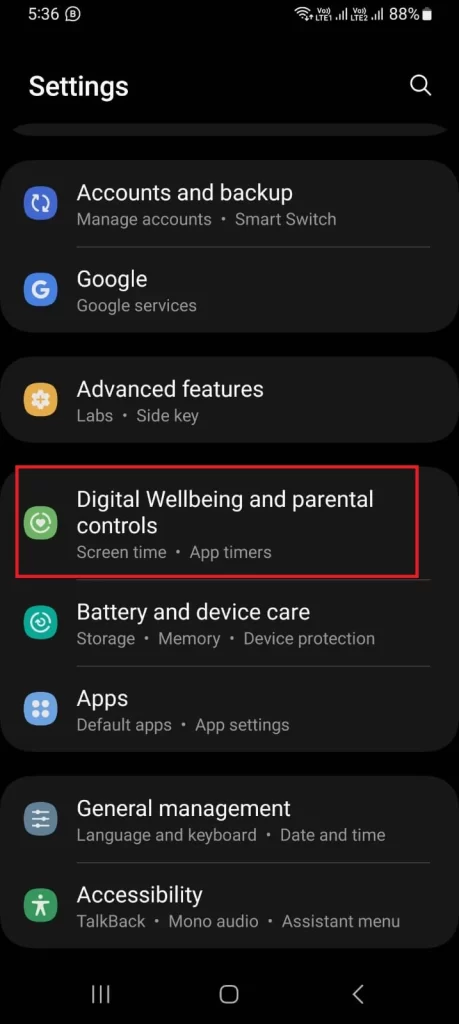 Activate Bedtime Mode on Android Phone2