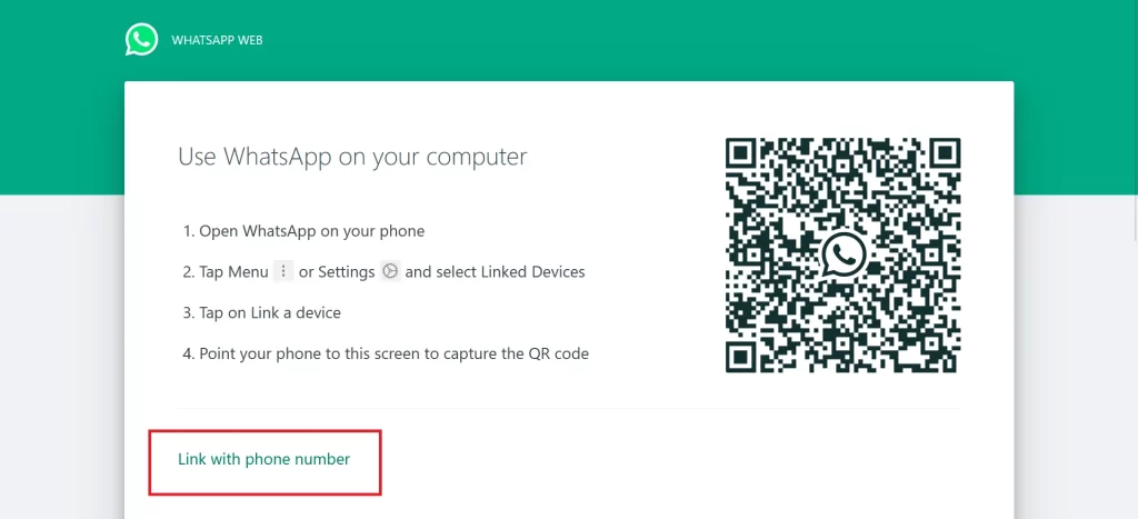 Login on WhatsApp Web with Mobile3
