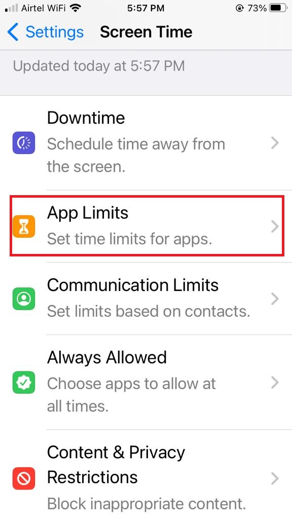 Lock Message App on iPhone3