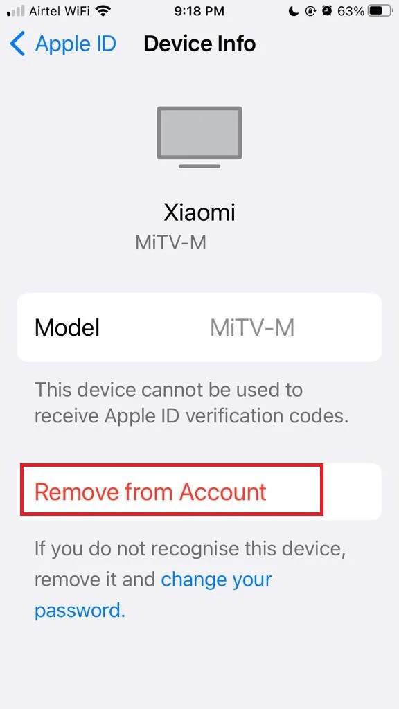 See Which Devices Using Your Apple ID4