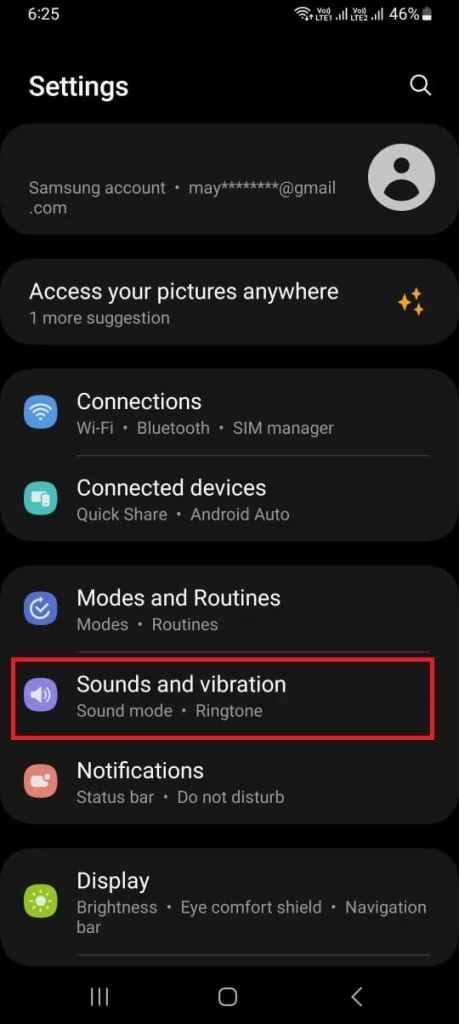 Set Vibration Mode on the Android4
