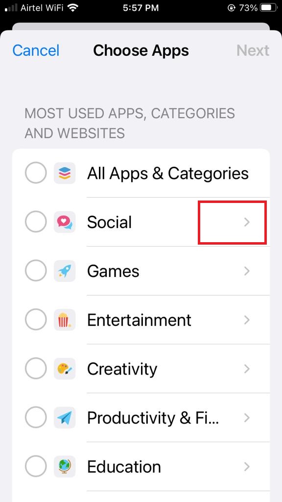 Lock Message App on iPhone5
