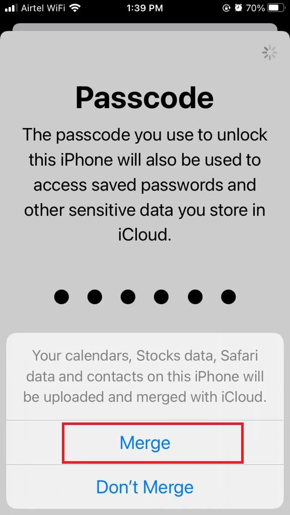 Update Apple ID Settings16