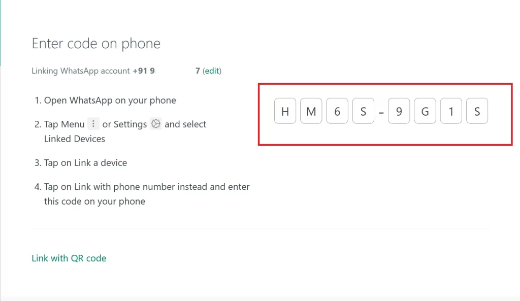 Login on WhatsApp Web with Mobile6