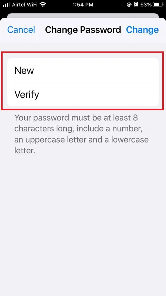 Reset your Apple ID password6