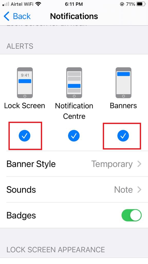 Hide the Notification Previews for the Messages app7