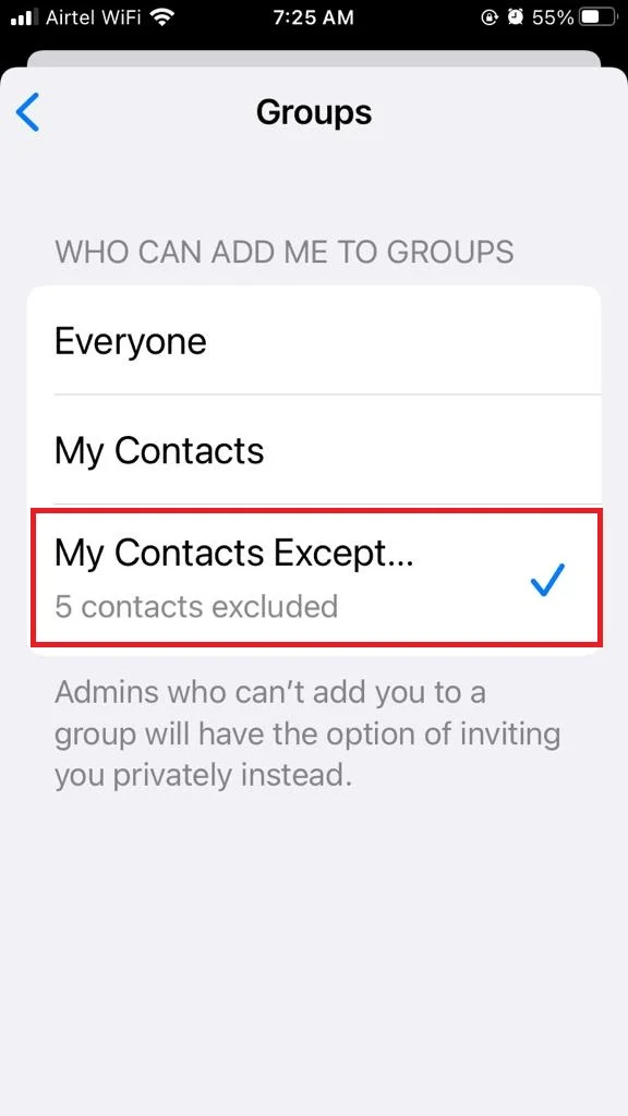 Choose Who Can Contact You2