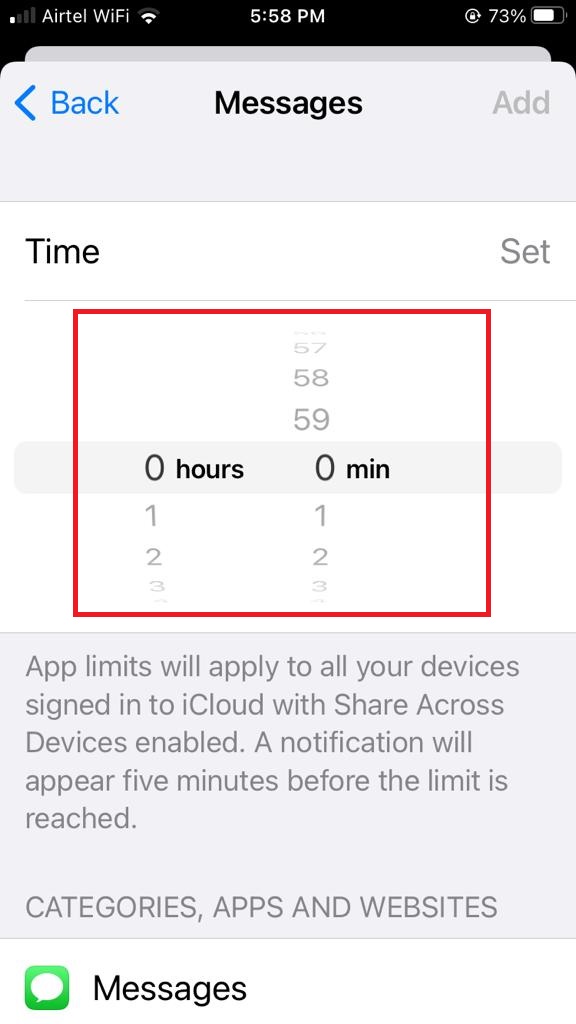 Lock Message App on iPhone8