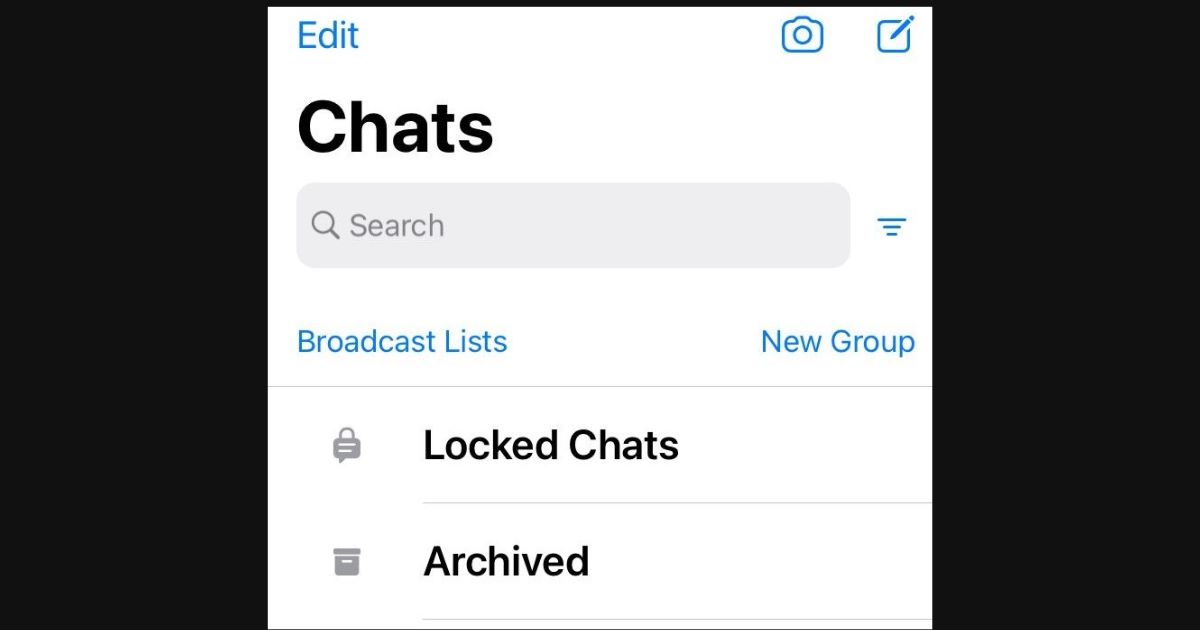 Lock WhatsApp Chat on iPhone1