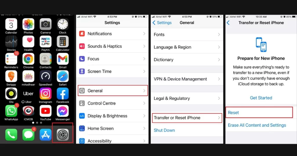 Reset All Settings on Your iPhone1