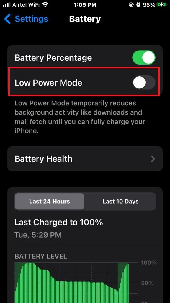 Fix the iPhone Battery Drain3