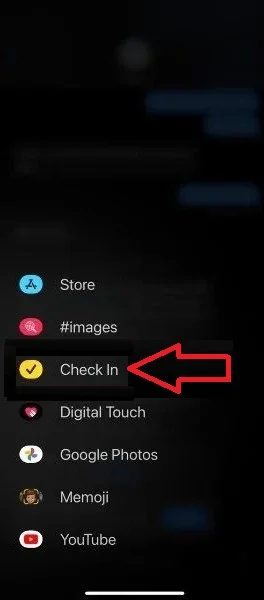 Use the Apple Check In Feature4