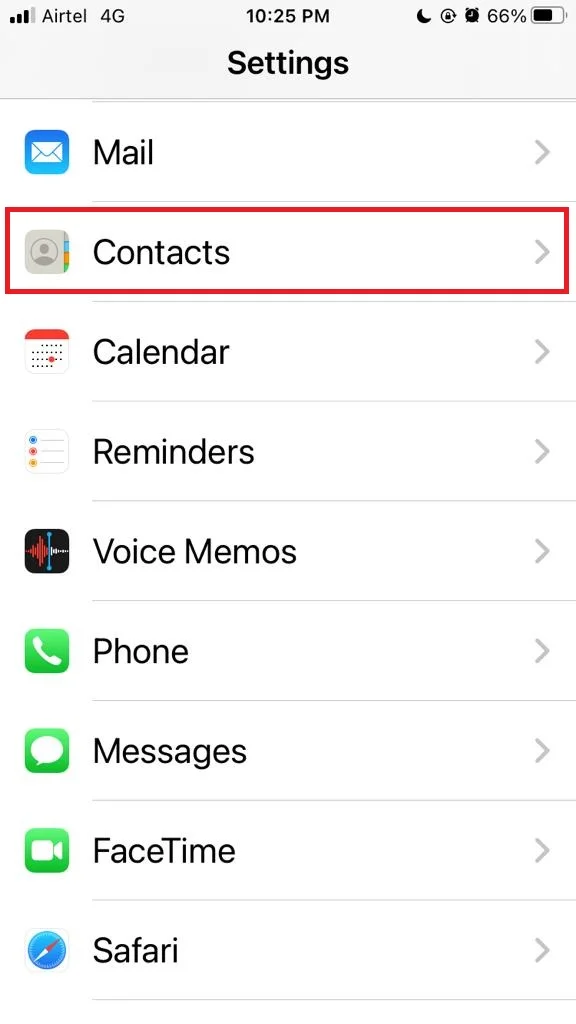 All Contacts Disappeared on iPhone2