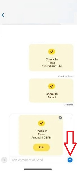 How to Edit the Apple Check In4