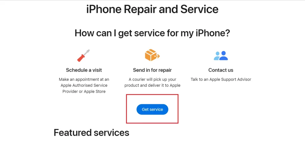 Contact Apple Support3