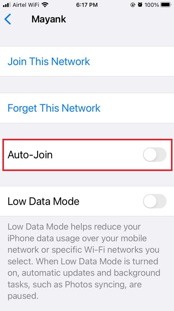 Enable Auto-Join4