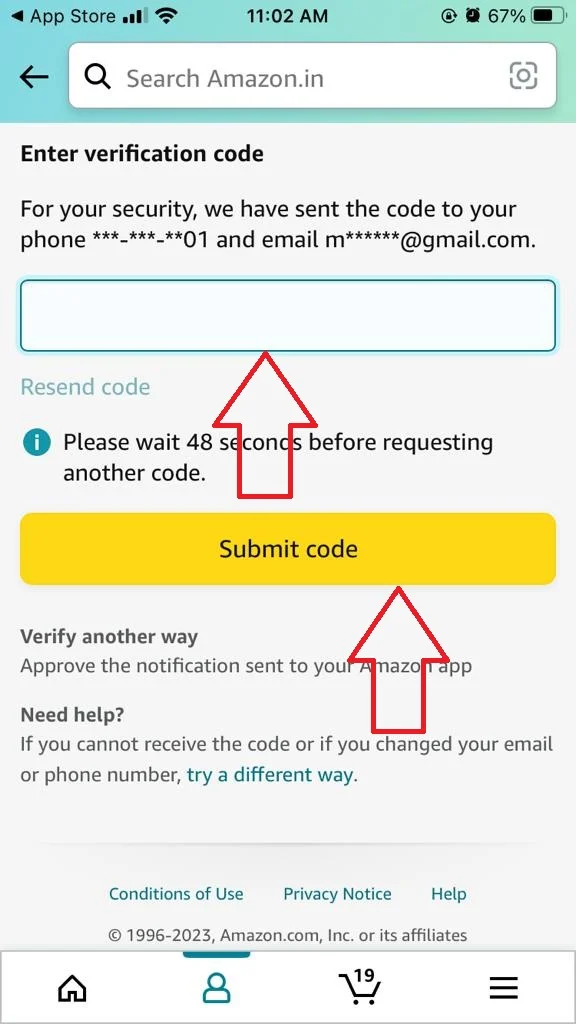 Change an Email ID on an Amazon5