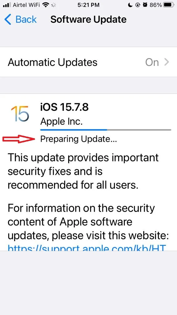 Update an iOS to Its Latest Version6