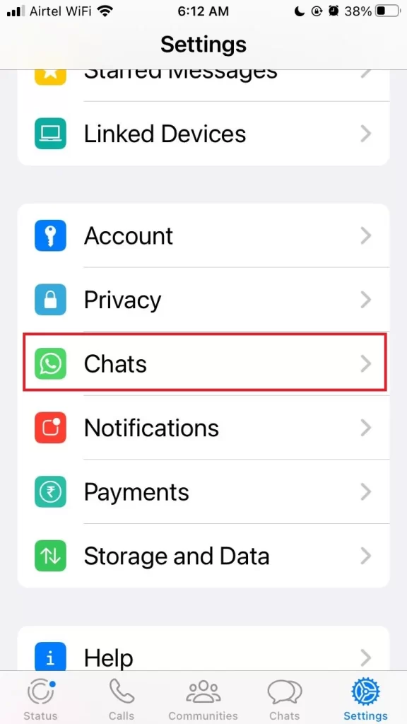 Take WhatsApp Messages Backup7