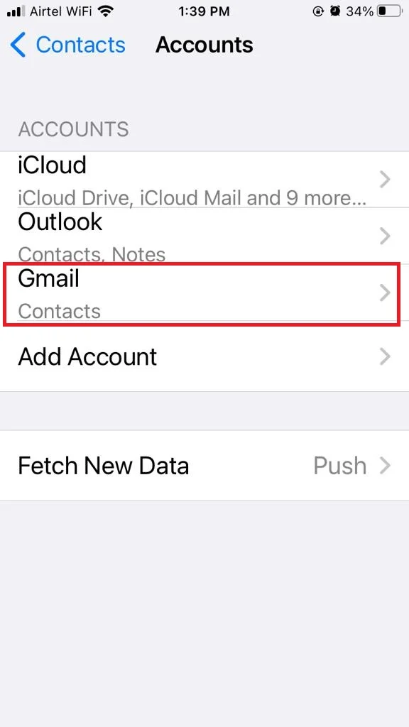 Configure Settings for iPhone4