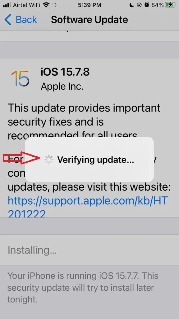 Update an iOS to Its Latest Version8