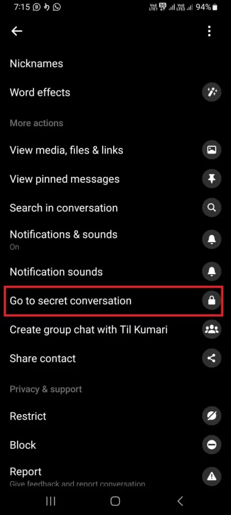 On Android Messenger App4