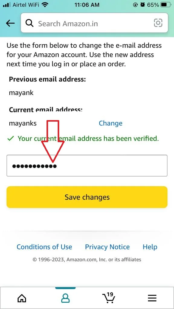 verify email address 2