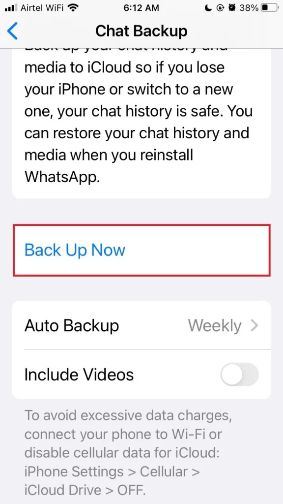 Backup Chat1