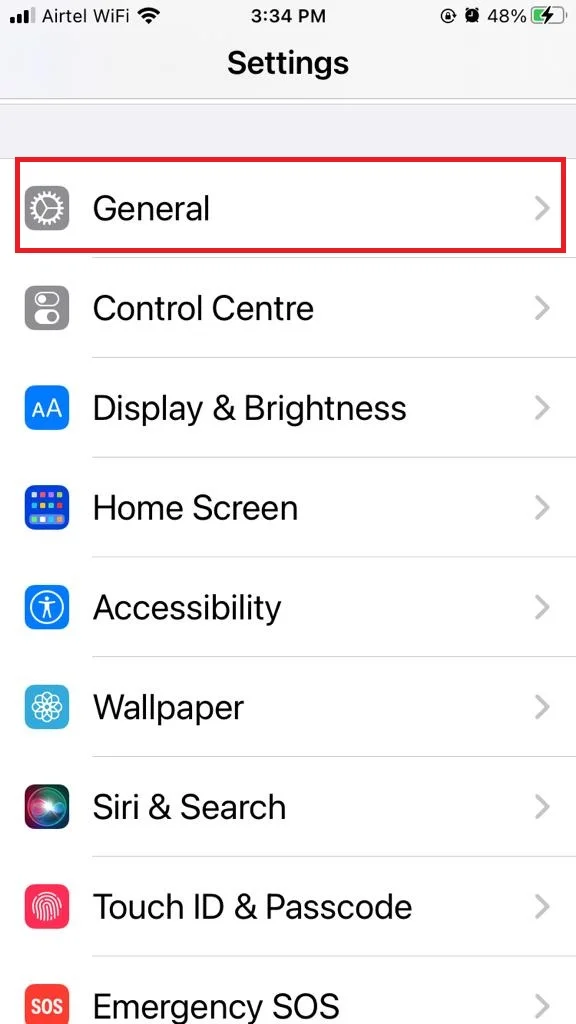 Check and update your carrier settings1