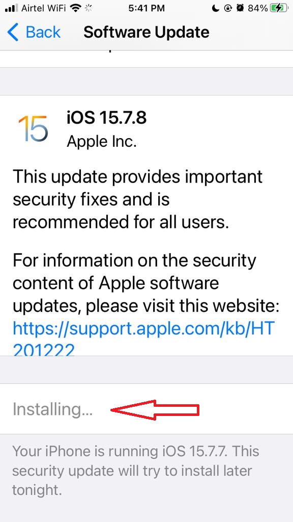 Update an iOS to Its Latest Version9