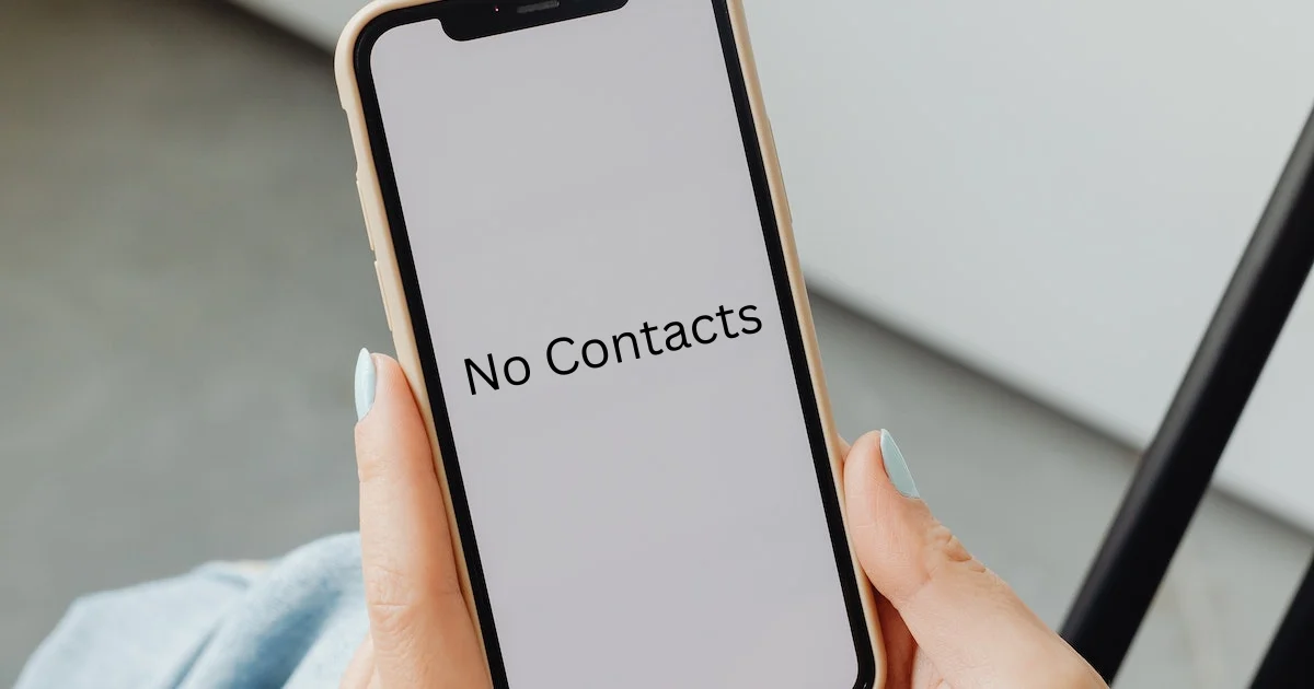 All Contacts Disappeared on iPhone